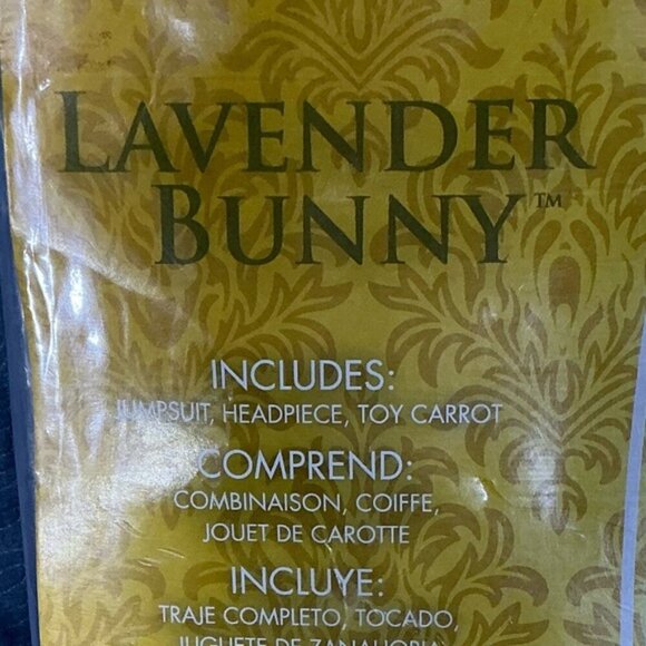 Rubie's Bunny Costume Lavender Purple White Halloween Baby Infant 6-12 months - Picture 6 of 15